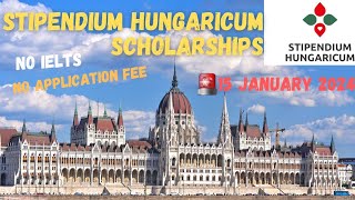 Stipendium Hungaricum scholarship 2024  Complete Process  Fully Funded HEC Scholarship 2024 [upl. by Arturo]