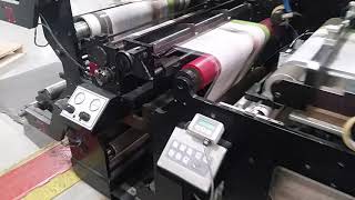 Rotoflex VLI 2008 28quot Slitter Rewinder from gb Flexo Equipment [upl. by Ephraim]