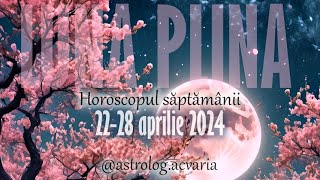 FINAL DE SCHIMBARE💥 Horoscop 2228 APRILIE 2024  INTRO 🌼 Astrolog Acvaria [upl. by Tinaret]