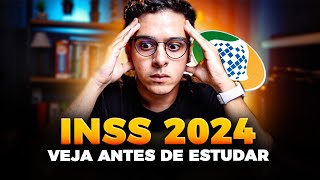 CONCURSO INSS 2024 l ASSISTA ANTES DE ESTUDAR [upl. by Anir]