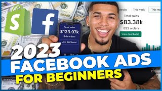 Facebook Ads Tutorial 2023  How To Create Facebook Ads FOR BEGINNERS StepByStep [upl. by Yrtua98]