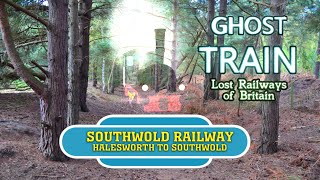 Ghost Train Southwold Railway Lost Suffolk Railway Animation [upl. by Bibbye]