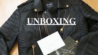 UNBOXING  BODA SKINS LEATHER JACKET  DANNY YU [upl. by Ennasor599]