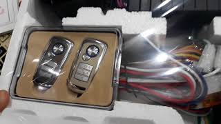 Car alarm system steel mate UNBOXING [upl. by Nyrhtakyram]