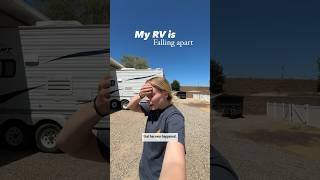 RV Disaster The Day Everything Fell Apart rvlife rvliving shorts [upl. by Karlan667]