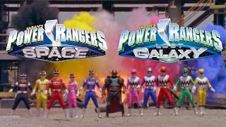 Power Rangers Lost GalaxyIn Space Team Up  Alternate Opening [upl. by Strader]