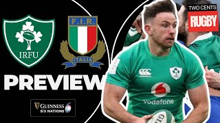 Ireland v Italy Preview  6 Nations 2024 [upl. by Eadahc]