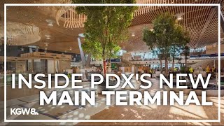 Portland airport sets Aug 14 opening date for new main terminal [upl. by Demetre95]