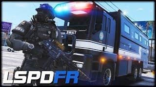 GTA 5 LSPDFR 172  SWAT Einsatz  FUTURE SQUAD  Deutsch  Grand Theft Auto 5 LSPDFR [upl. by Zitella428]