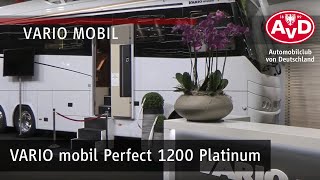 VARIO mobil Perfect 1200 Platinum  Luxusreisemobil IAA 2019 [upl. by Lindgren]