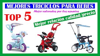 ✅ TRICICLO PARA BEBÉ ✅  ❤️ Los 5 triciclos para niños con MEJOR RELACIÓN CALIDADPRECIO ❤️ [upl. by Ledba162]