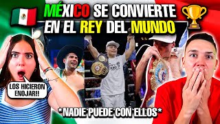 🇲🇽MÉXICO SE CONVIERTE EN EL REY DEL BOXEO🥊 MIS SOBRINOS REACCIONAN [upl. by Notsgnik]