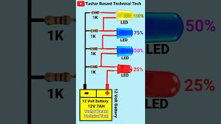 Battery Level Indicator Connection DIY Project shorts [upl. by Atipul]