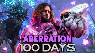 Can I Beat Aberration In 100 Days Ark Survival Ascended [upl. by Mcnalley]