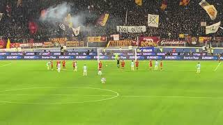 Il RIGORE di ZACCAGNI dalla CURVA NORD  LAZIO ROMA 10  Coppa Italia 2024 [upl. by Elvie]