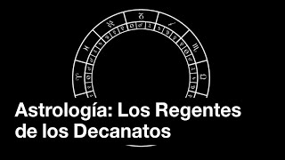 Astrología Los Regentes de los Decanatos [upl. by Oidgime]