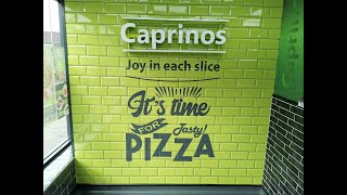 We Review Caprinos Pizza In Northwich Franchise [upl. by Niel]