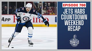 Winnipeg Jets vs Montreal Canadiens countdown Jets Weekend Recap [upl. by Aicirtam]