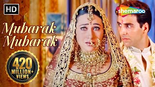 Mubarak Mubarak  मुबारक हो तुमको ये शादी  Haan Maine Bhi Pyaar Kiya  Bollywood Shaadi Songs [upl. by Zorah557]