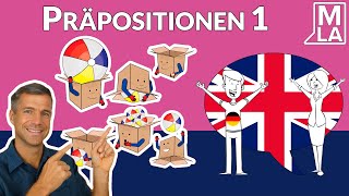 🇬🇧 Präpositionen des Ortes auf Englisch  Englische Vokabeln Lernen  Marcus´ Language Academy [upl. by Rockey]