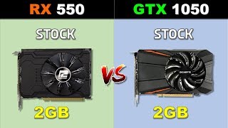 RX 550 VS GTX 1050 New Games Benchmarks [upl. by Calle]