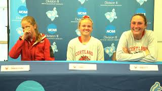 2024 NCAA Womens Lacrosse Second Round Postgame Interview  Cortland [upl. by Bittner91]