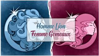 Homme Lion ♌ Femme Gémeaux ♊  Compatibilité Amoureuse Astrologique [upl. by Ennoira935]