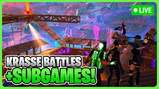 🚀 LIVE Fortnite Season 3  KRASSE BATTLES amp Sub Games 🎮 Part 1 [upl. by Alana505]