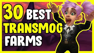 𝟑𝟎 Transmog Farms You Should Be Doing In WoW  Gold Farming Gold Making Guide [upl. by Yrelle993]