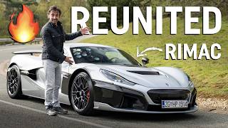 Richard Hammond drives a Rimac for the first time since his lifethreatening crash [upl. by Ravahs298]