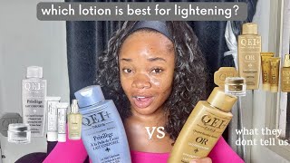 BEST LIGHTENING QEI PARIS LOTION PRIVILEGE AND OR FOR SKIN skincare lighteninglotion qeilotion [upl. by Haisoj]