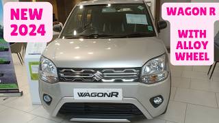 New Maruti Suzuki Wagon R Base Model  2024 Wagon R With Alloy Wheel Detailed Review caarnavtech [upl. by Ertsevlis797]