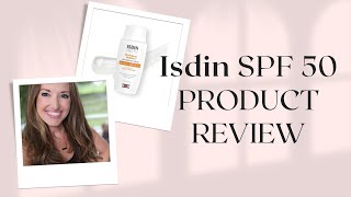 ISDIN Eryfotona Actinica SPF 50 Review [upl. by Weinstein]