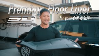 3D Maxpider Floor Mats Installation Washing and Review Mazda CX5 [upl. by Llertnek]