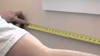 Measuring for Wainscoting panels [upl. by Aztirak]