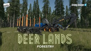 Forestry on Deer Lands  ep 33  Farming Simulator 22 FS22 [upl. by Danielle]