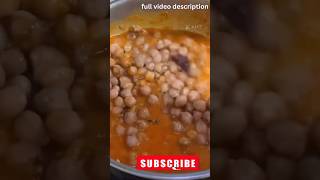 Chole masala gravy youtubeshorts shorts funnyrecipe  cooking [upl. by Akirdnuhs]