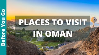 9 Places to Visit in Oman amp Top Things to do  Oman Travel Guide [upl. by Mycah]