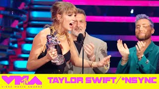 NSYNC Presents Taylor Swift w Best Pop Award  2023 VMAs [upl. by Aguie958]