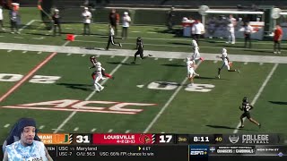 FlightReacts To 6 Miami vs Louisville  Full Game Highlights  2024 College Football [upl. by Clellan]