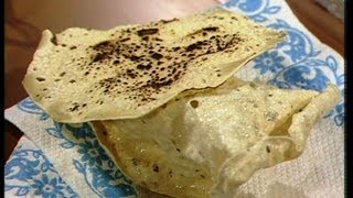 Different Ways to Cook a Papadum By Madhur Jaffrey  Madhur Jaffreys Indian Cookery  BBC Food [upl. by Nosreg]