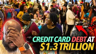 quotShopping Overspending To Blame For Consumers Credit Card Debtquot Passes 13 Trillion In America [upl. by Ednalrym14]