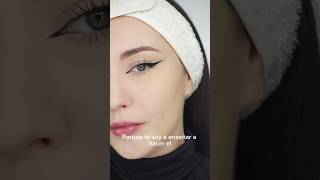 TRUCO PARA DELINEADO EN PÁRPADOS CAÍDOS ✅🤯🔥 parpadoscaidos delineado eyeliner [upl. by Delinda]