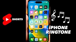 How to use ANY Song as Ringtone on iPhone  FREE shorts iPhone ringtone [upl. by Delphina124]