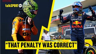 Lando Norris ‘DESERVED’ Penalty Crazy Austin F1 Drama Explained [upl. by Arevle]