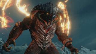 Middleearth Shadow of War Balrog quotTar Gorothquot Boss Fight 5 [upl. by Erdnad581]