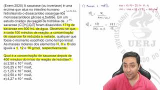 🔥 A sacarase ou invertase é uma enzima que atua no intestino humano hidrolisando o dissacarídeo [upl. by See]