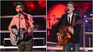 Isaac McGovern Vs Luke Koteras Reckless  The Voice Australia 2014 [upl. by Aseretairam]