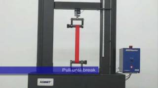 Textile Ribbon Tensile Breaking Strength Test [upl. by Tristram660]