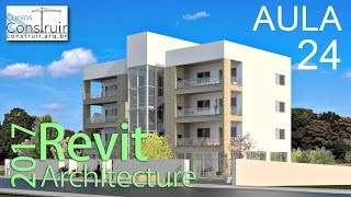 🔴 Revit 2017 Aula 24177 Ajustando os níveis do projeto  perfil natural do terreno CURSO GRÁTIS [upl. by Siesser]